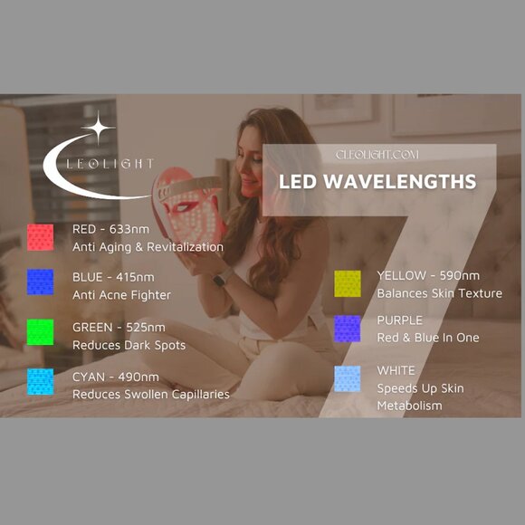 Cleolight LED Mask Cleopatra Mask Brand New - Picture 2 of 9